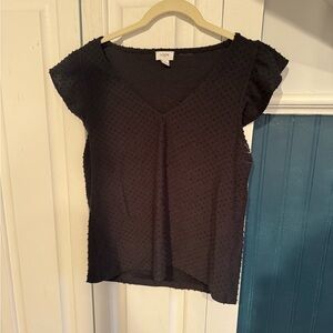 J. Crew Black Top